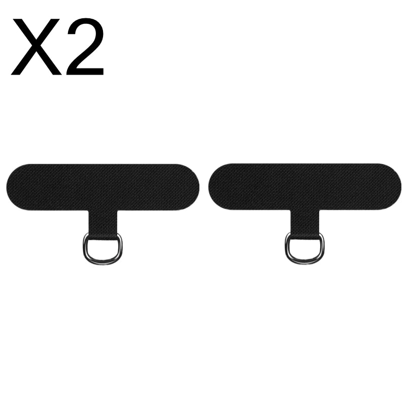 Universal Mobile Phone Lanyard Straps Gasket Anti-Lost Nylon Detachable Phone Hanging Cord Patch Replacement Sling Tether Pad