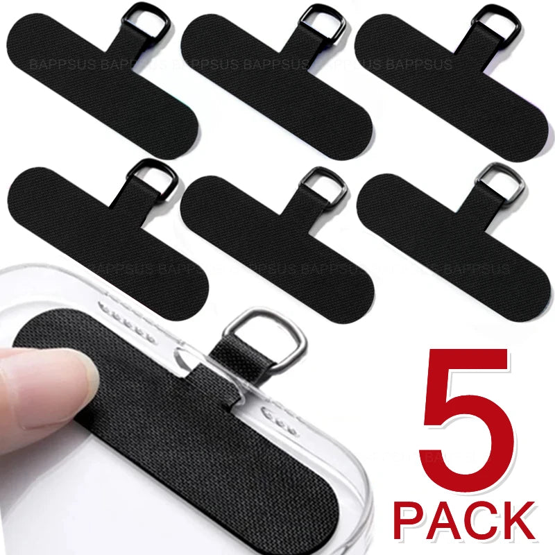 Universal Mobile Phone Lanyard Straps Gasket Anti-Lost Nylon Detachable Phone Hanging Cord Patch Replacement Sling Tether Pad