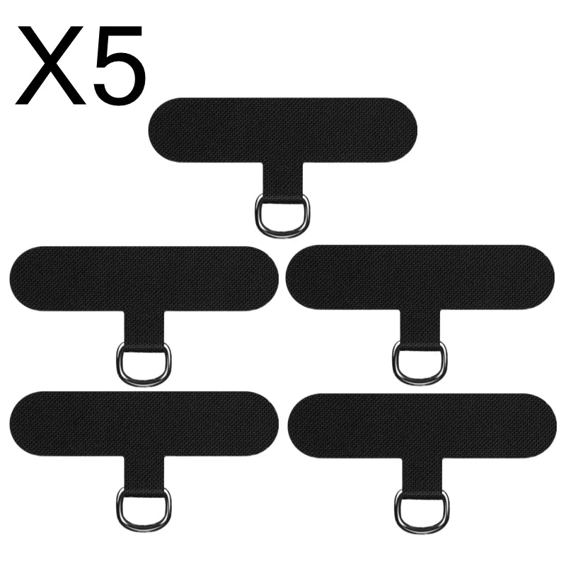Universal Mobile Phone Lanyard Straps Gasket Anti-Lost Nylon Detachable Phone Hanging Cord Patch Replacement Sling Tether Pad